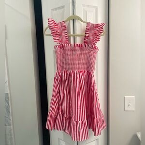 Hill House Home Elizabeth Dress | Cherry Stripe